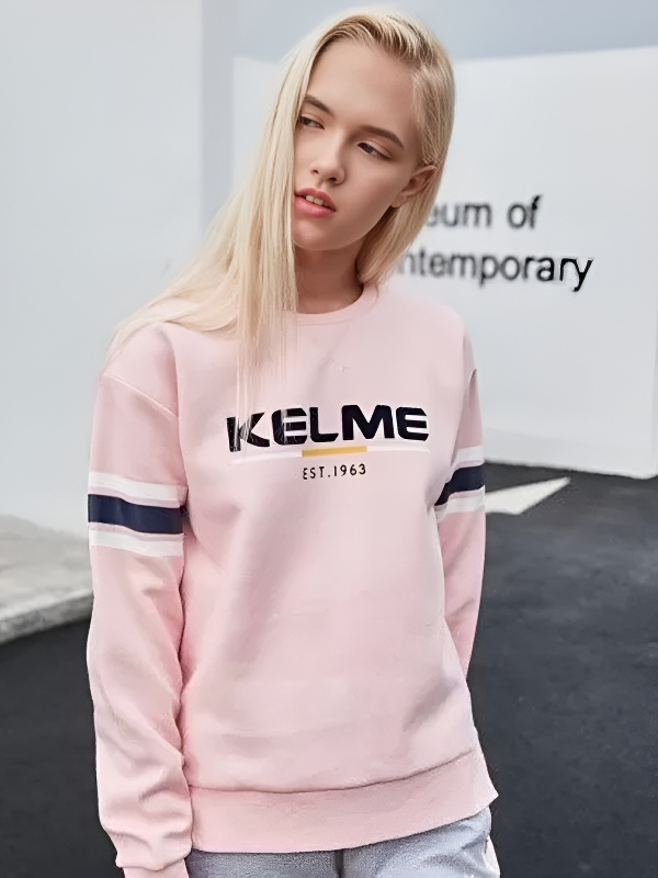 Свитшот KELME Women's Round Neck Sweater Pink