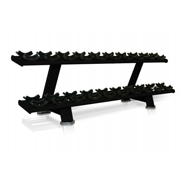 UltraGym Стойка для гантелей  двухрядная UG-CL201  (на 10 пар)