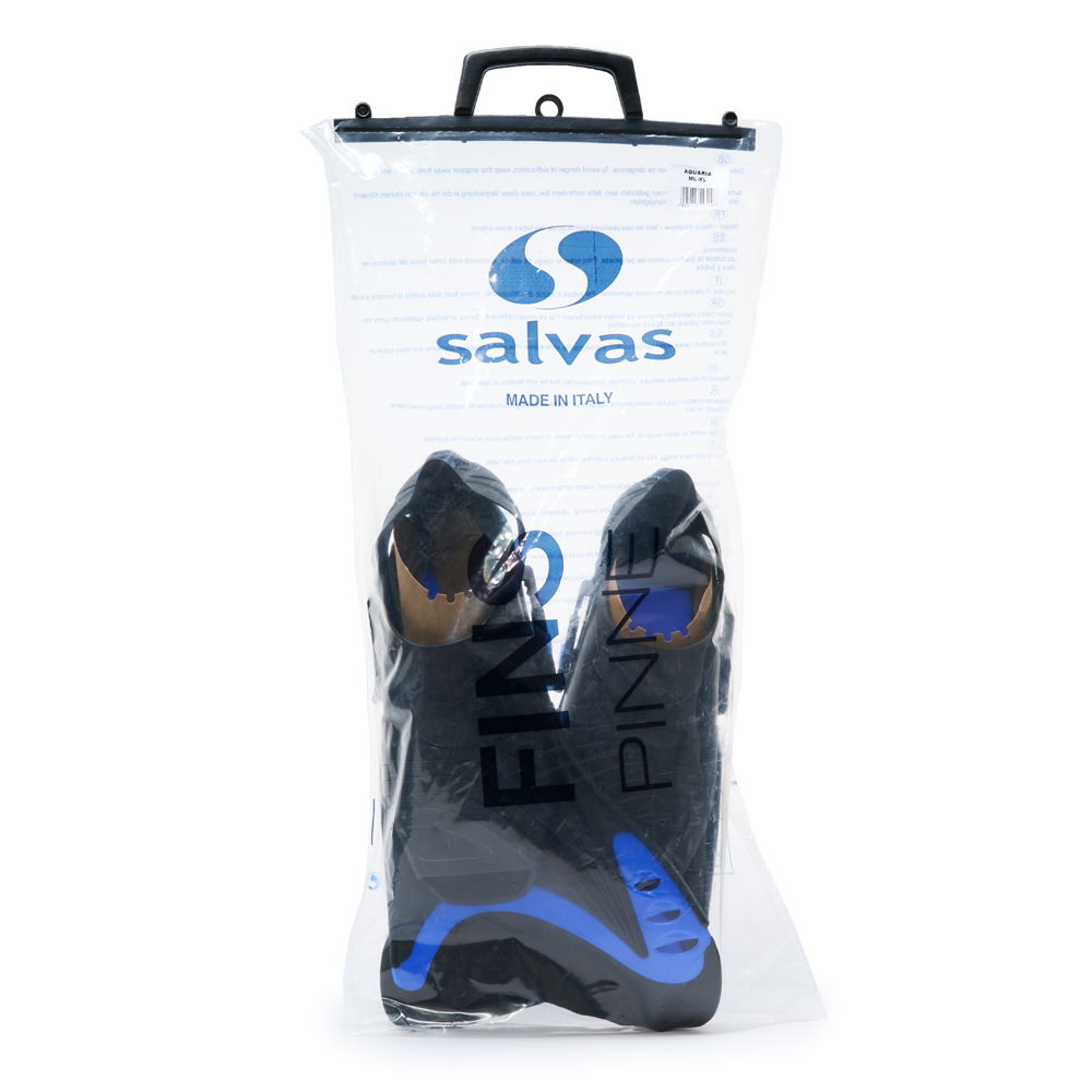 Ласты для бассейна Salvas Aquaria Fin, BA195LXB4STS, р. ML-XL, синий