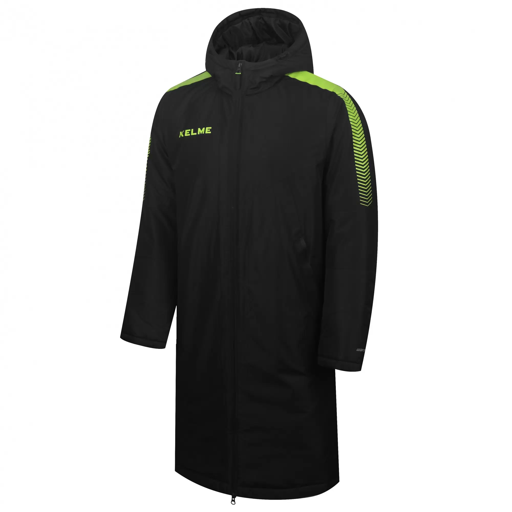 Детская куртка утепленная KELME Long Padded Jacket Black