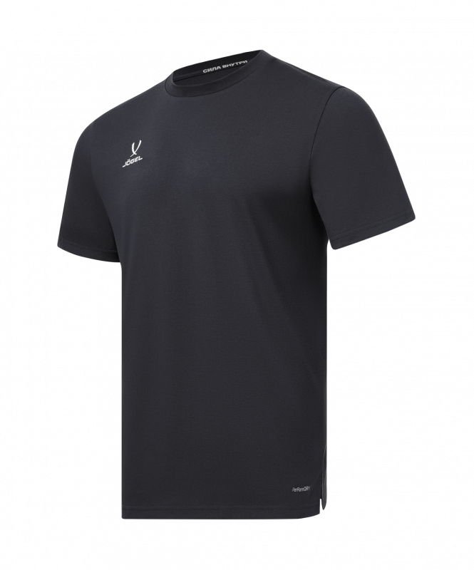 Футболка тренировочная JOGEL DIVISION PerFormDRY Training CVC 98, темно-серый, размер L