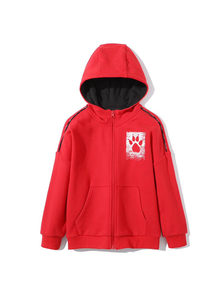 Худи KELME Boy's Knitted Jacket Red