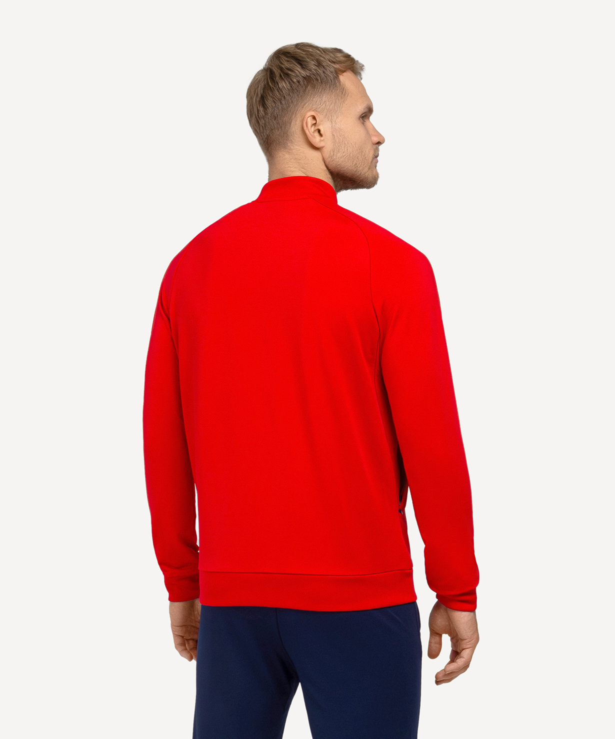 Джемпер тренировочный на молнии JOGEL NATIONAL PerFormDRY Training FZ Jacket, красный, размер YL