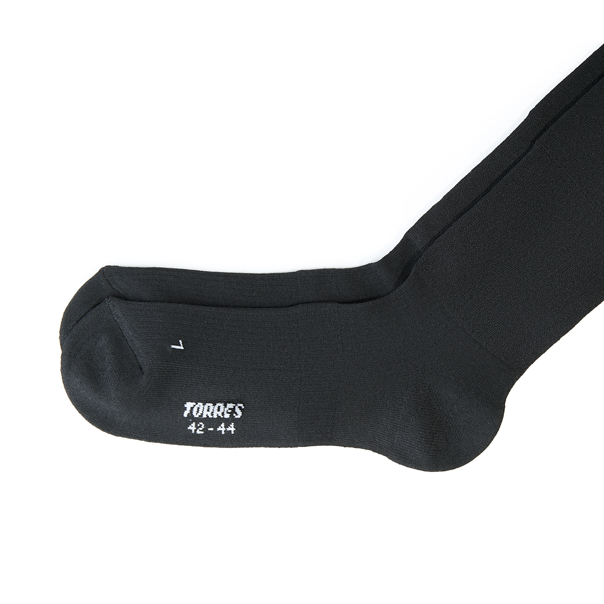 Гетры футб.TORRES Sport Team, FS1108-02-42-44, р.42-44, ЧЕРН, хлопок, полиэстер, эластан