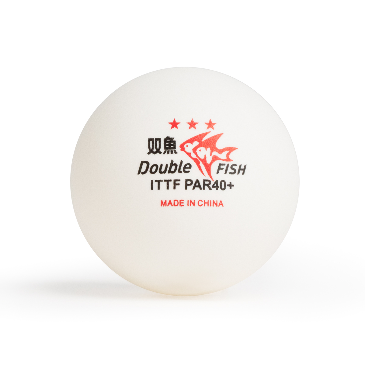 СЦ*Мяч для наст. тенниса DOUBLE FISH PARIS 2024 Olympic Games 3***,PAR40+, ITTF Appr,ABS,уп.6 шт