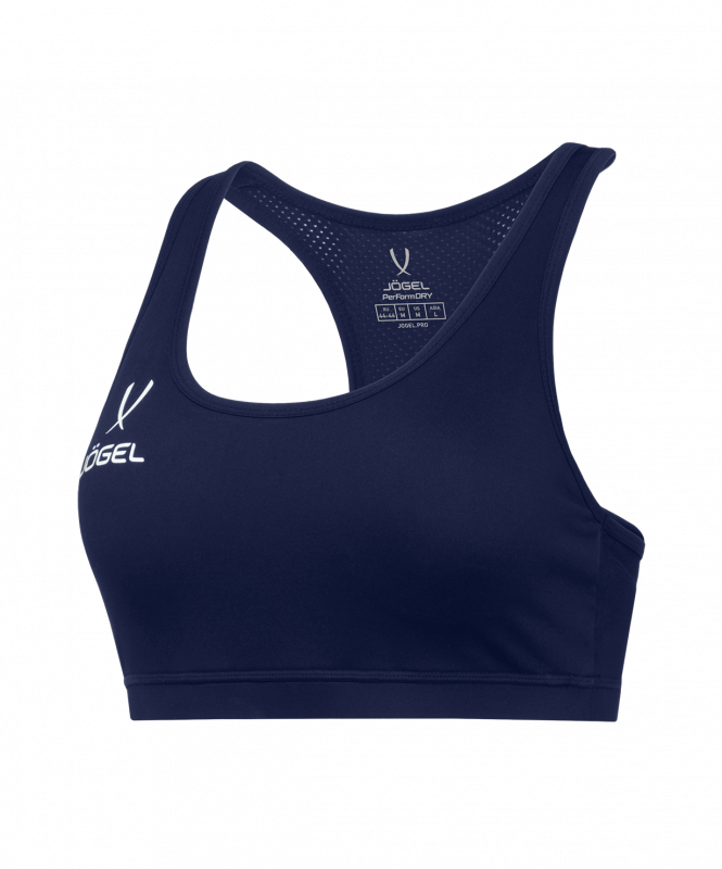 Бра тренировочное JOGEL DIVISION PerFormDRY Womens Top, темно-синий, размер L