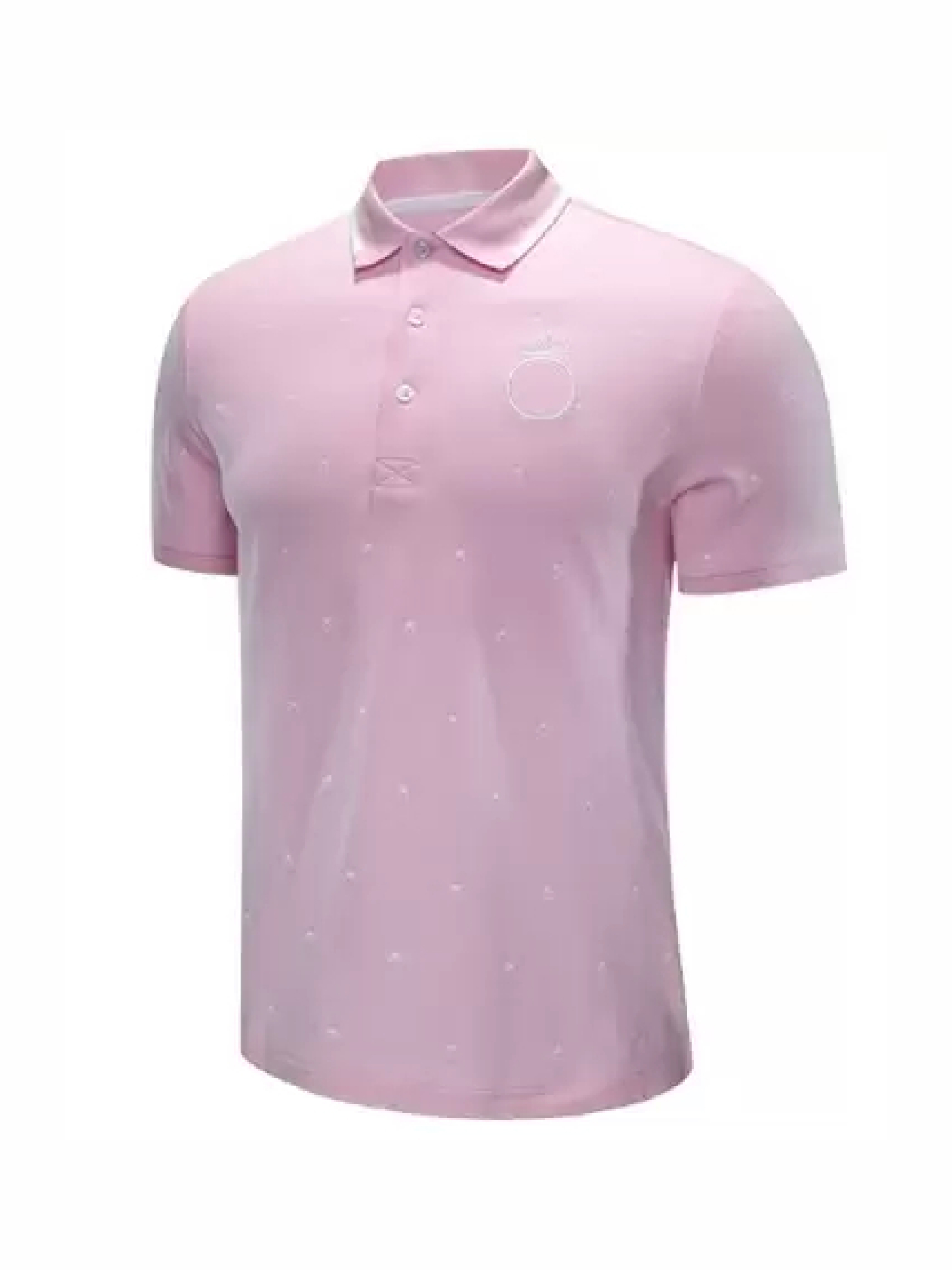 Футболка-поло KELME Men's Short Sleeve Polo Shirt Light Pink