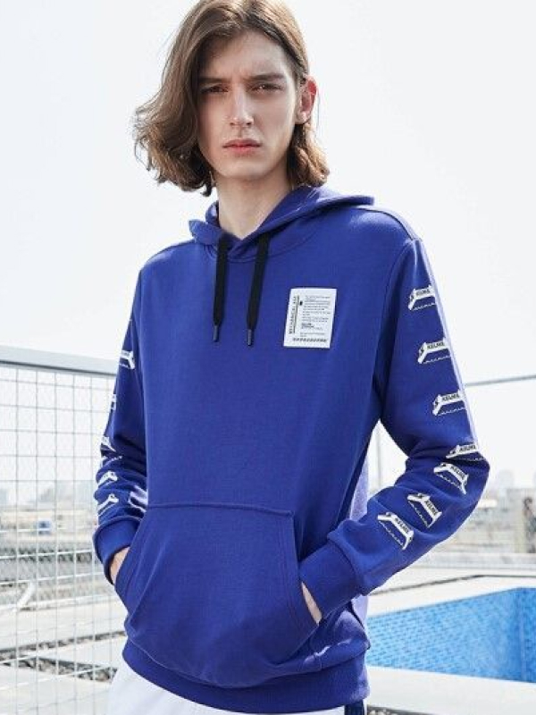 Худи KELME Men's Hoodie Blue