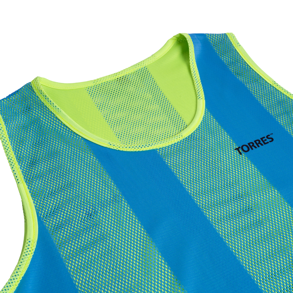 Манишка TORRES двухсторонняя, TR11046Y/B, р.Sr, тренировочная, полиэстер, желто-синяя