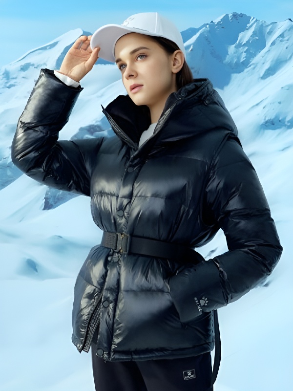 Пуховик KELME Short Down Jacket Black