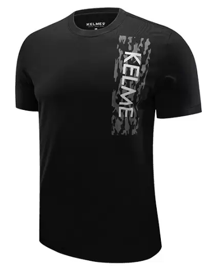 Футболка KELME Men's Short Sleeve T-Shirt Black