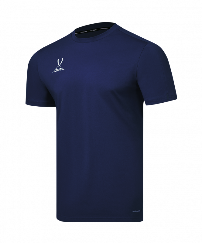 Футболка тренировочная JOGEL PREMIER PerFormDRY TRN CVC Tee, темно-синий, размер L