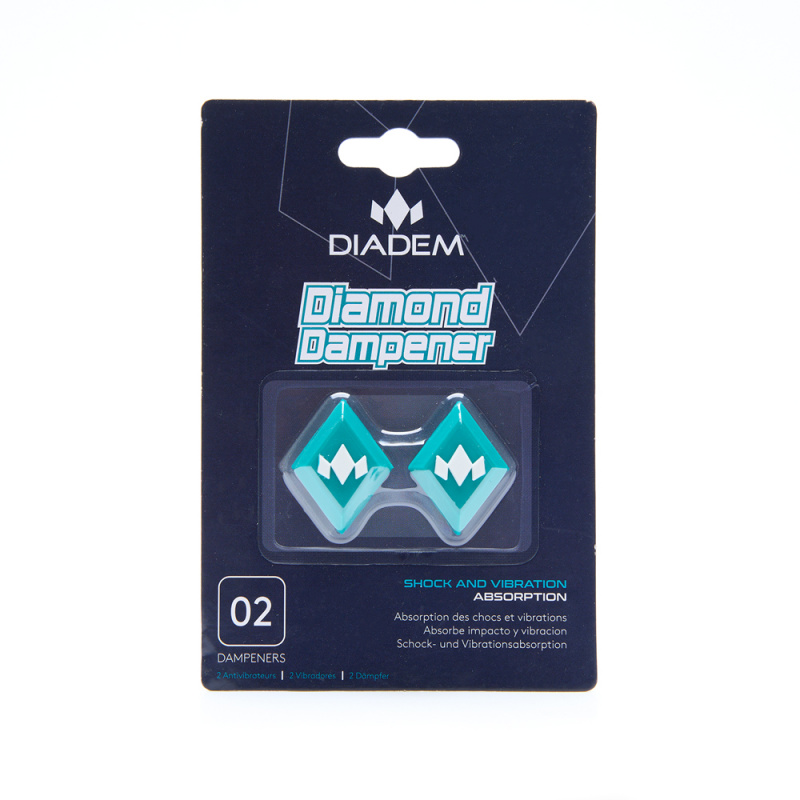 Виброгаситель DIADEM Diamond, DD-2-TL, бирюзовый