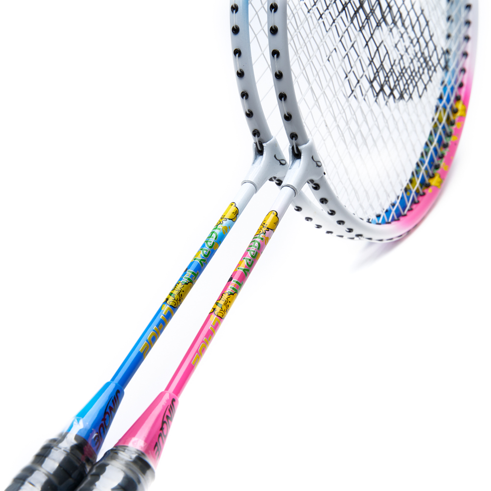 Набор для бадм. DOUBLE FISH JINQUE LT-102, детск,для начинающ.,дл.585мм,стал.стерж,алюм.обод, мульт.