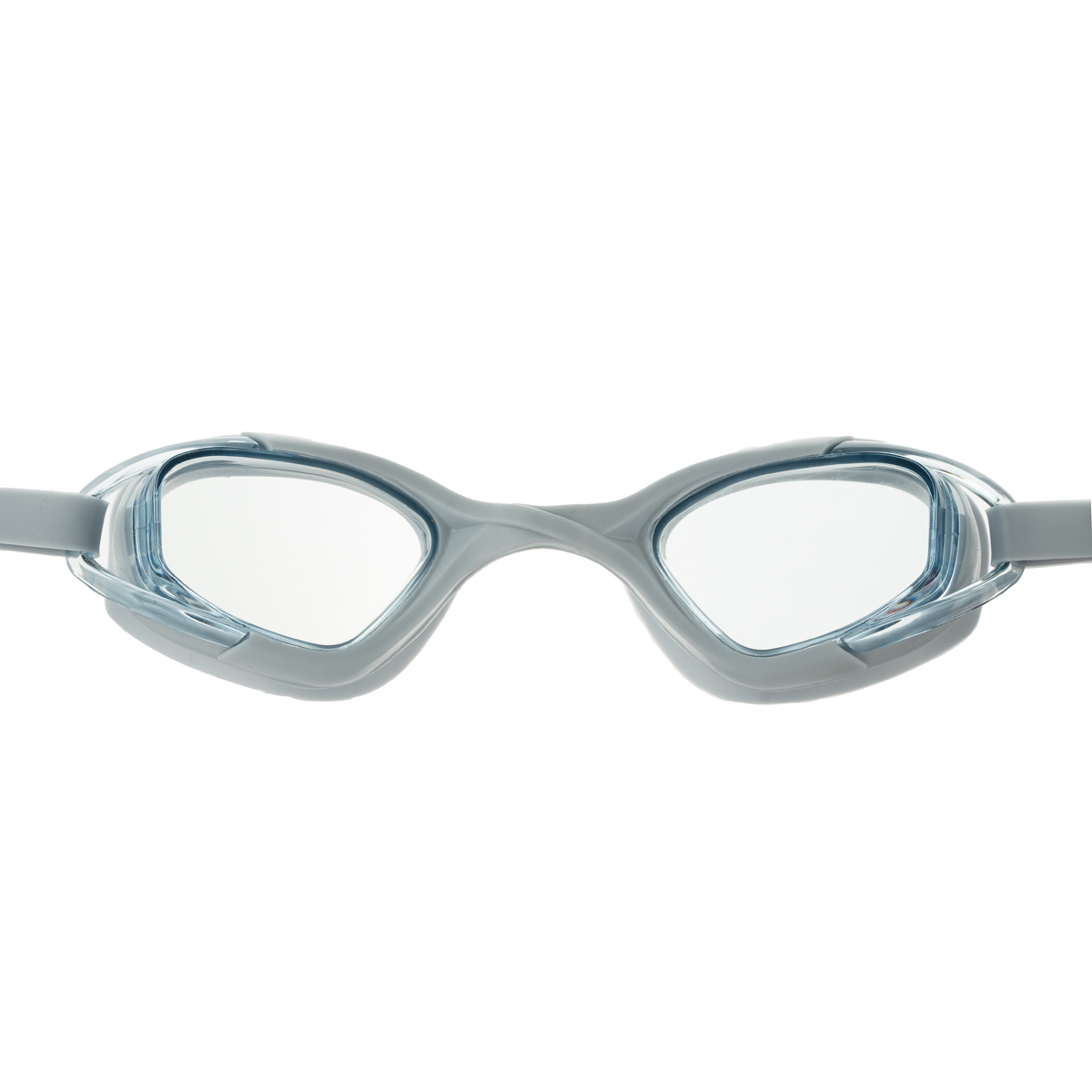 Очки для плав.TORRES Fitness, SW-32214GC,прозр-сер.линзы, сер.оправа, раздв.регул.ремешок
