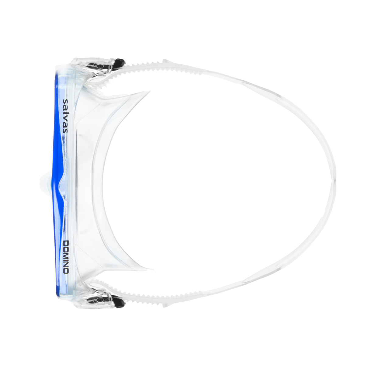 Маска для плав. Salvas Domino Sr Mask, CA150C1TBSTH, закален.стекло, Silflex, р. Senior, синий