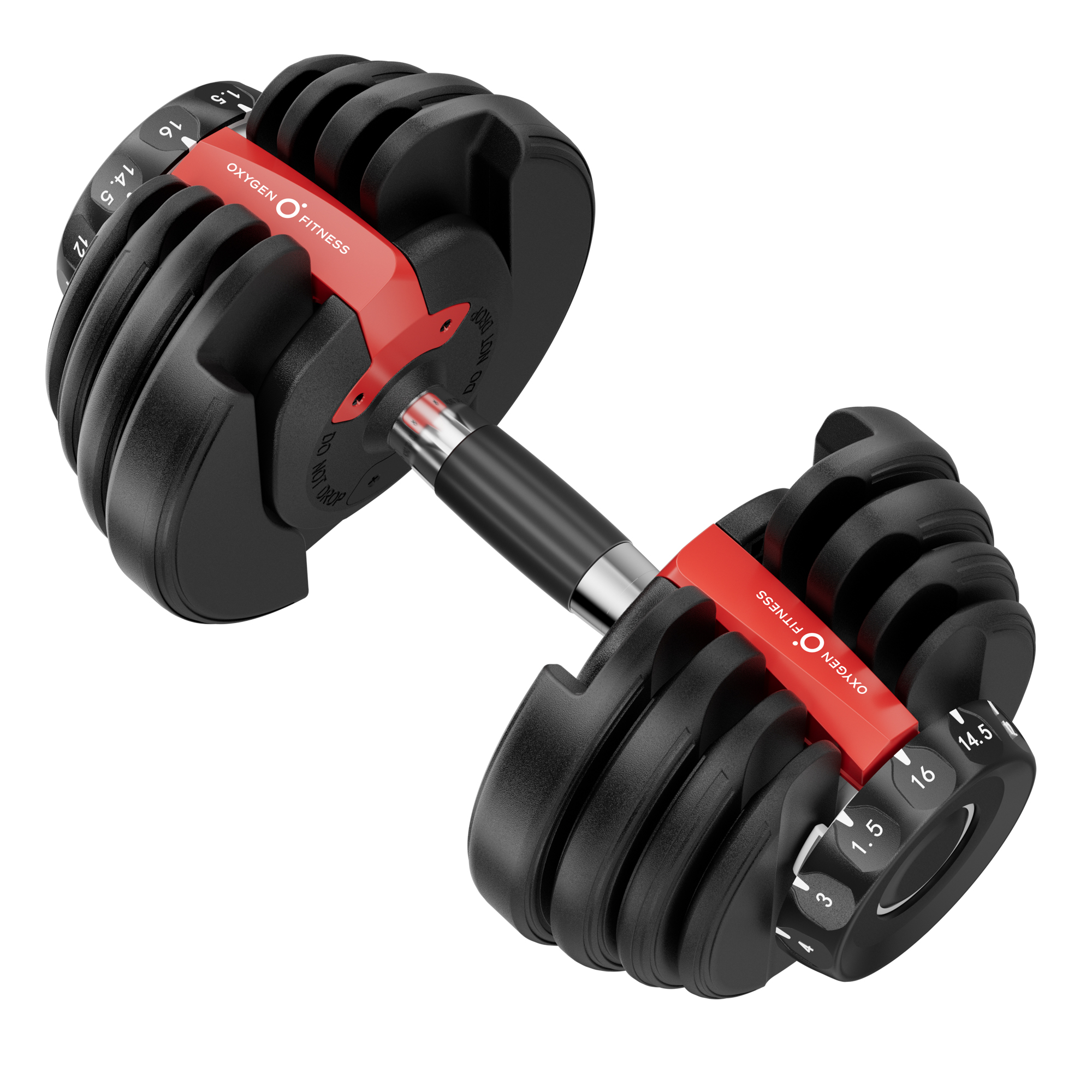 Гантель регулируемая OXYGEN FITNESS FLEXER 16 кг