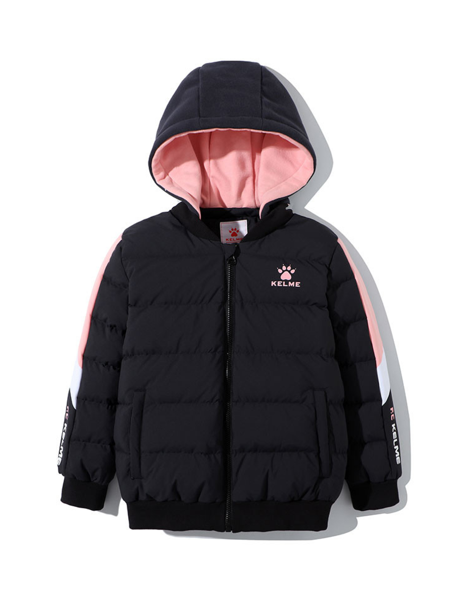 Детский пуховик KELME Girl's Thin Down Jacket Black