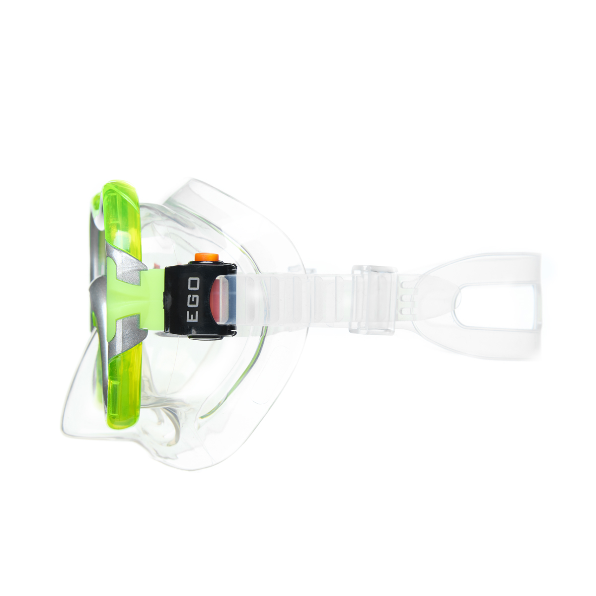 Маска для плав. Salvas Viva Sr Mask, CA535S1GYSTH,закален.стекло, силикон, р.Senior, желтый