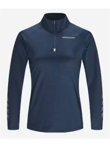 Олимпийка KELME Women's Long Sleeve T-Shirt Dark Blue