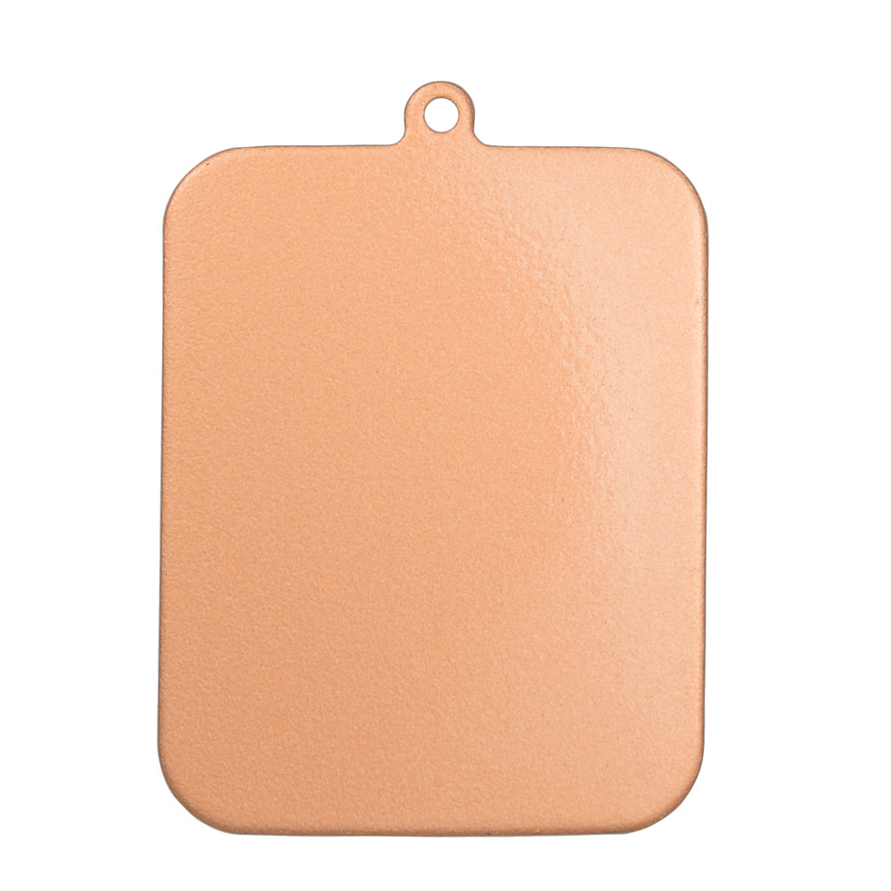 Заготовка медали MZP 405-65/BM под сублимацию (65х48мм, s-2мм)