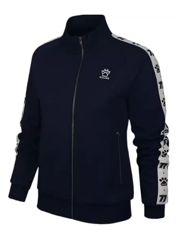 Олимпийка KELME Women's Knitted Jacket Dark Blue