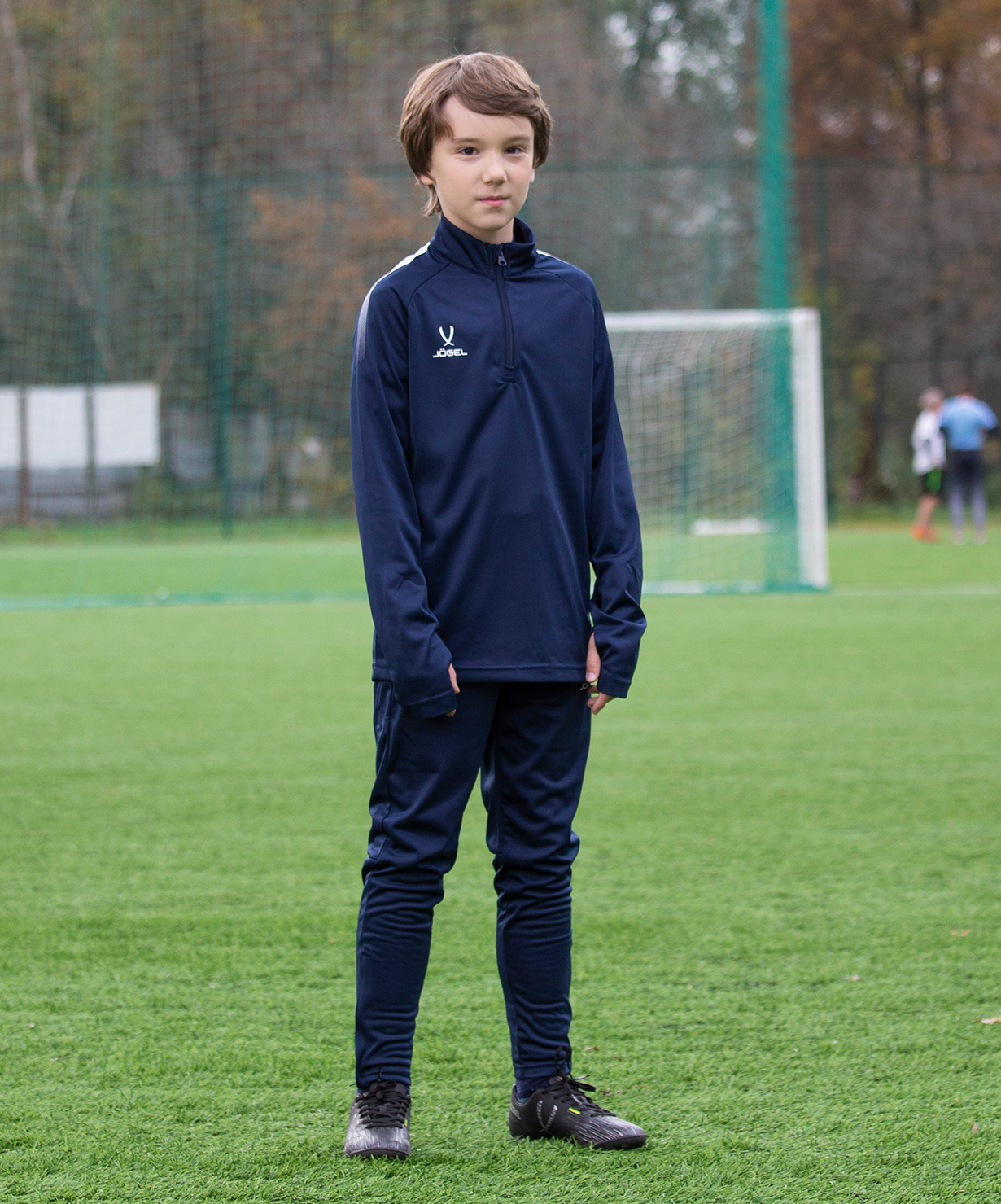 Джемпер тренировочный CAMP Training Top 1/4 Zip, темно-синий, детский, размер YL