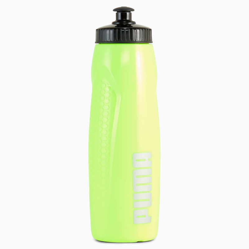 Бутылка для воды PUMA TR bottle core, 05381340, объем 750мл, ПЭ, ПП, ТПУ, силикон, лимонный