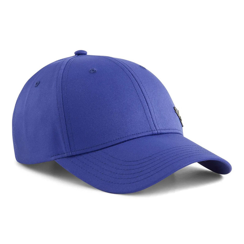 Бейсболка спорт. PUMA Metal Cat Cap 02126975, 100% полиэстер, синий
