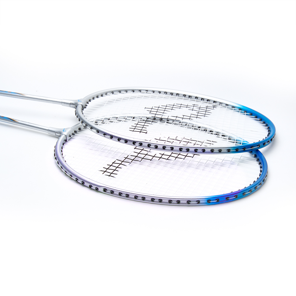 Набор для бадм. DOUBLE FISH JINQUE LT-119+, дл.660мм, для любит.,стал. стерж, алюм.обод, серебристый