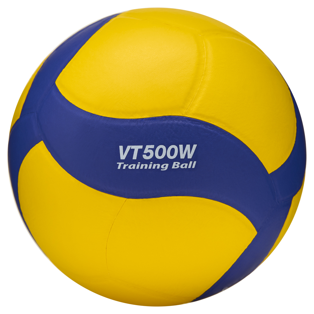 Мяч вол. утяж. MIKASA VT500W, р 5, синт.кожа, вес 500г, клееный, сине-желтый
