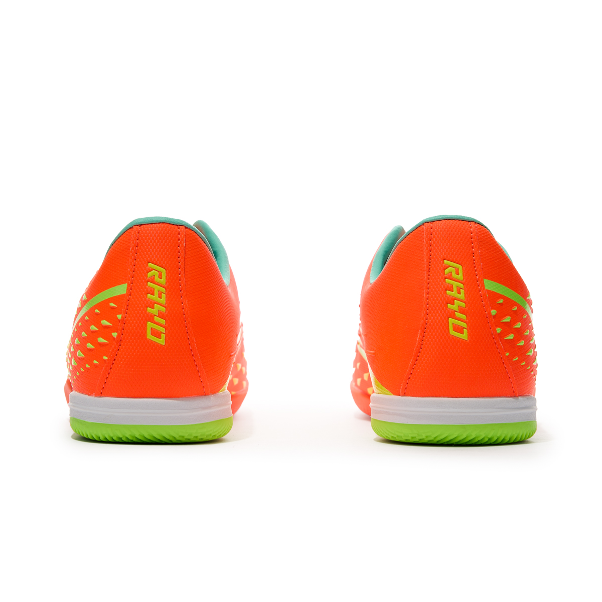 Бутсы зальные TORRES RAYO-J подростковые, TS134234-856-34, р.34, резина,ПУ,текстиль, оранжево-жёлтый