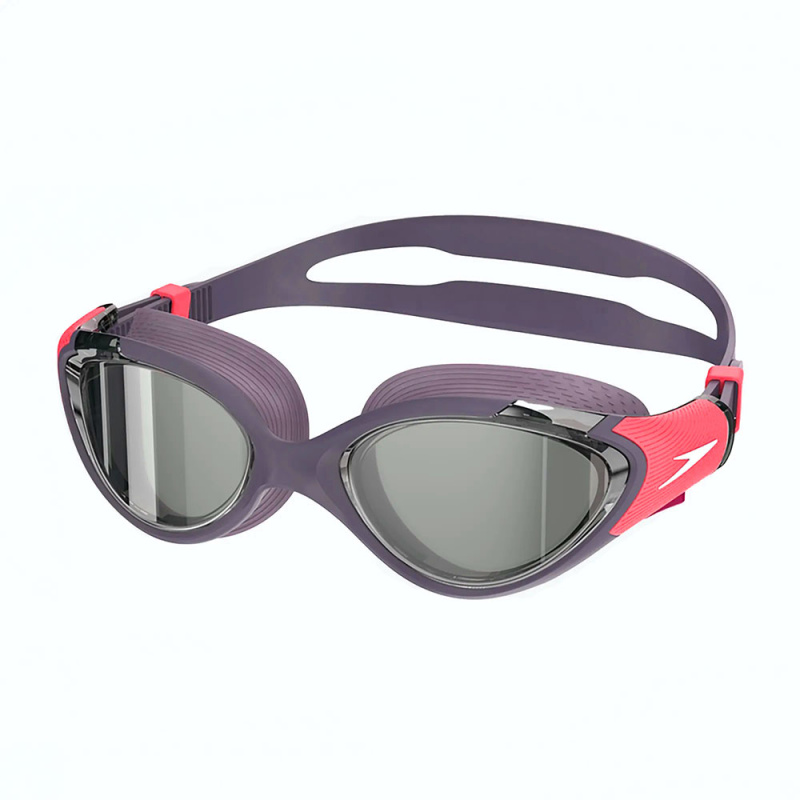 Очки для плав. SPEEDO Biofuse 2.0 Mirror Women`s 8-00377518706, ЗЕРКАЛЬНЫЕ линзы, фиолетовая оправа