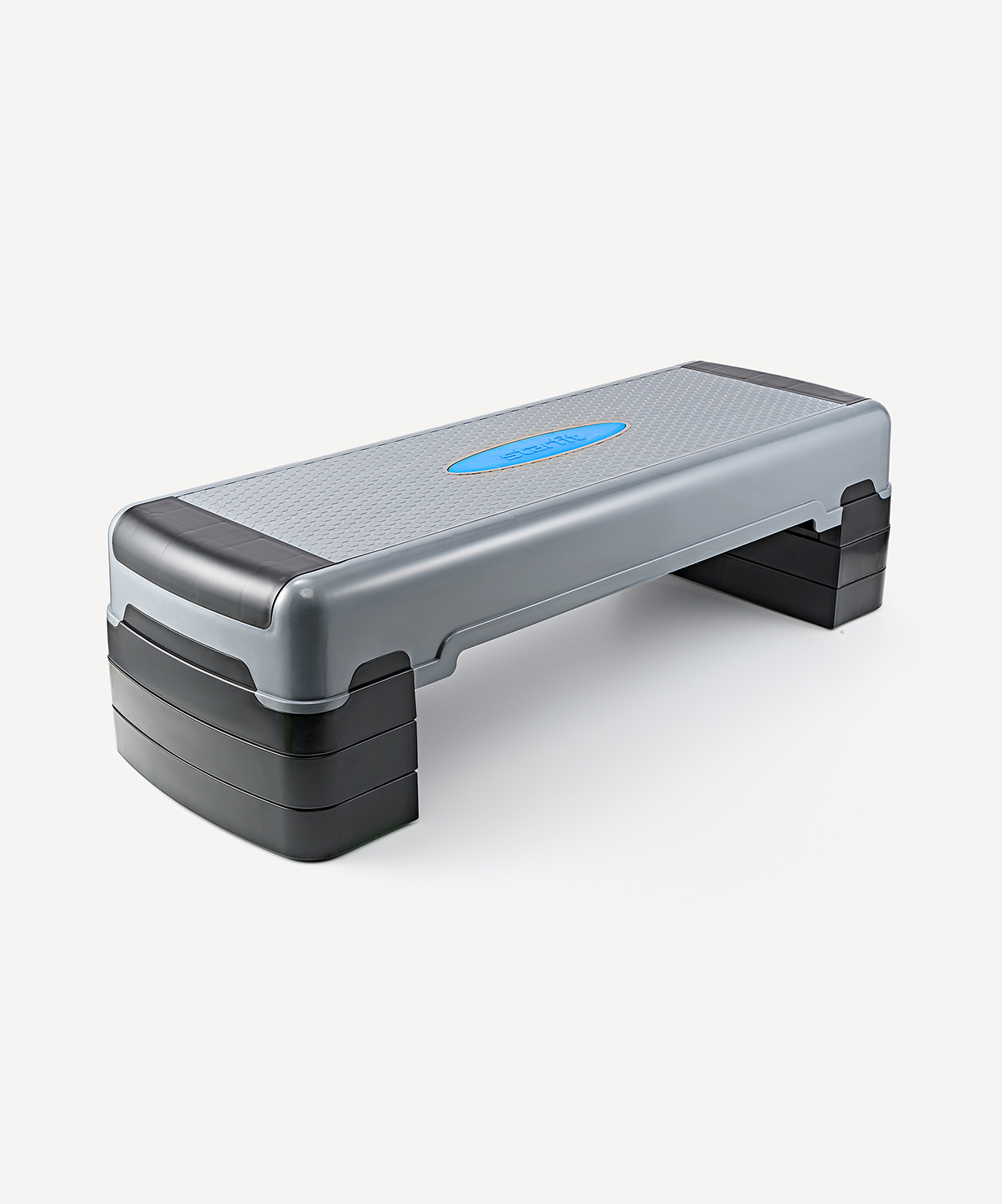 БЕЗ УПАКОВКИ Степ-платформа фиксирующаяся STARFIT SP-204 90х32х25 см, 3-уровневая