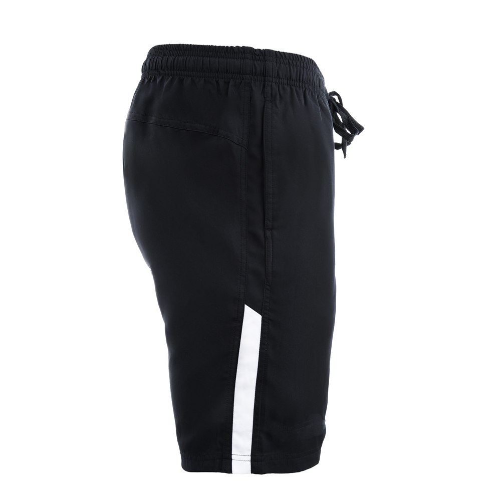 Шорты муж. MIKASA MT259-046-M, р.M, 100% полиэстер, черно-белый