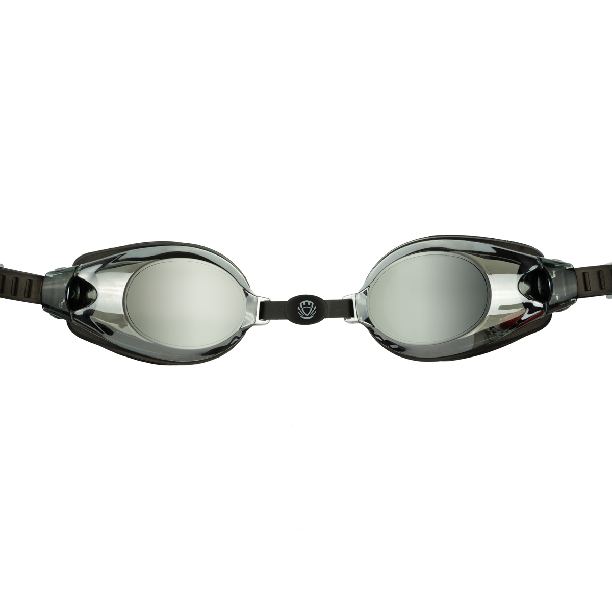 Очки для плав.TORRES Fitness, SW-32213BM,зерк.линзы, регул. перенос.,черн.оправа,раздв.регул.ремешо