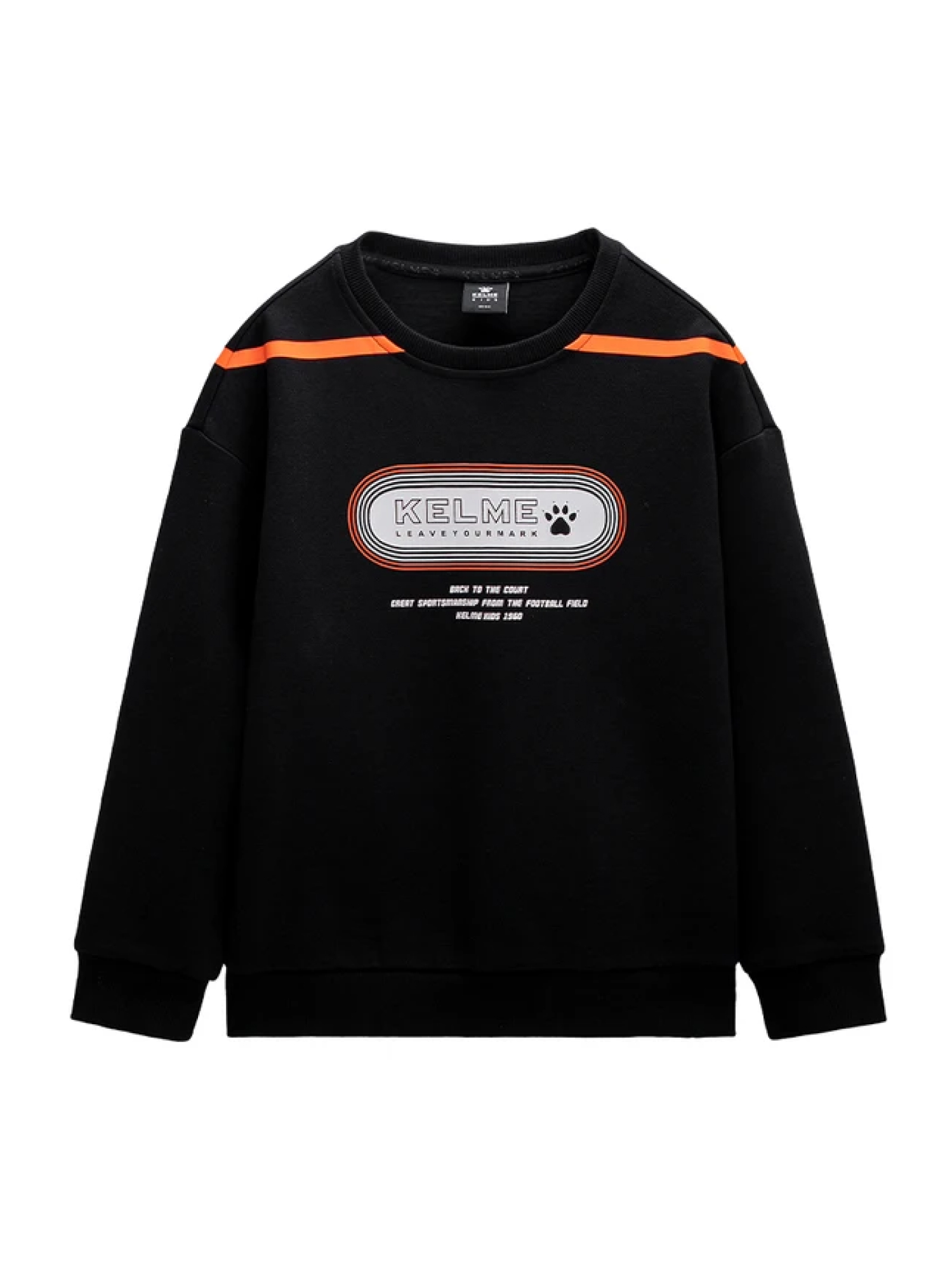 Свитшот KELME Round Neck Sweater Black