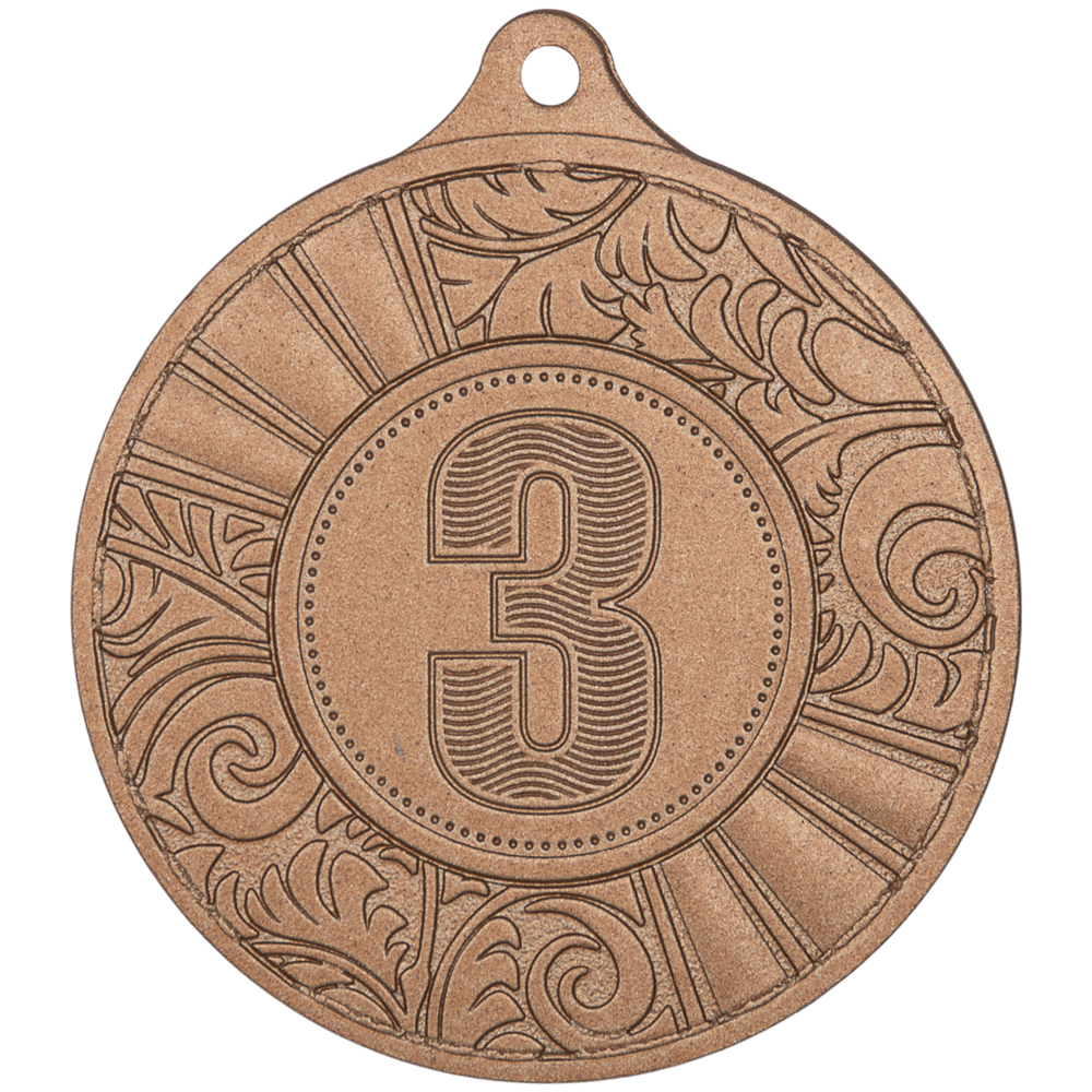 Медаль MZP 524-50/BM 3 место (D-50мм, s-2 мм)