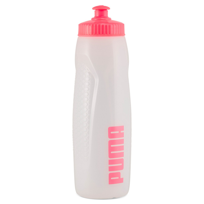Бутылка для воды PUMA TR bottle core, 05381335, объем 750мл, ПЭ, ПП, ПТУ, силикон, бело-розовый