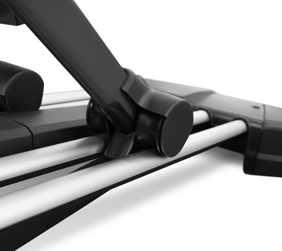 Эллиптический тренажер с автонаклоном профессиональный BRONZE GYM X800M