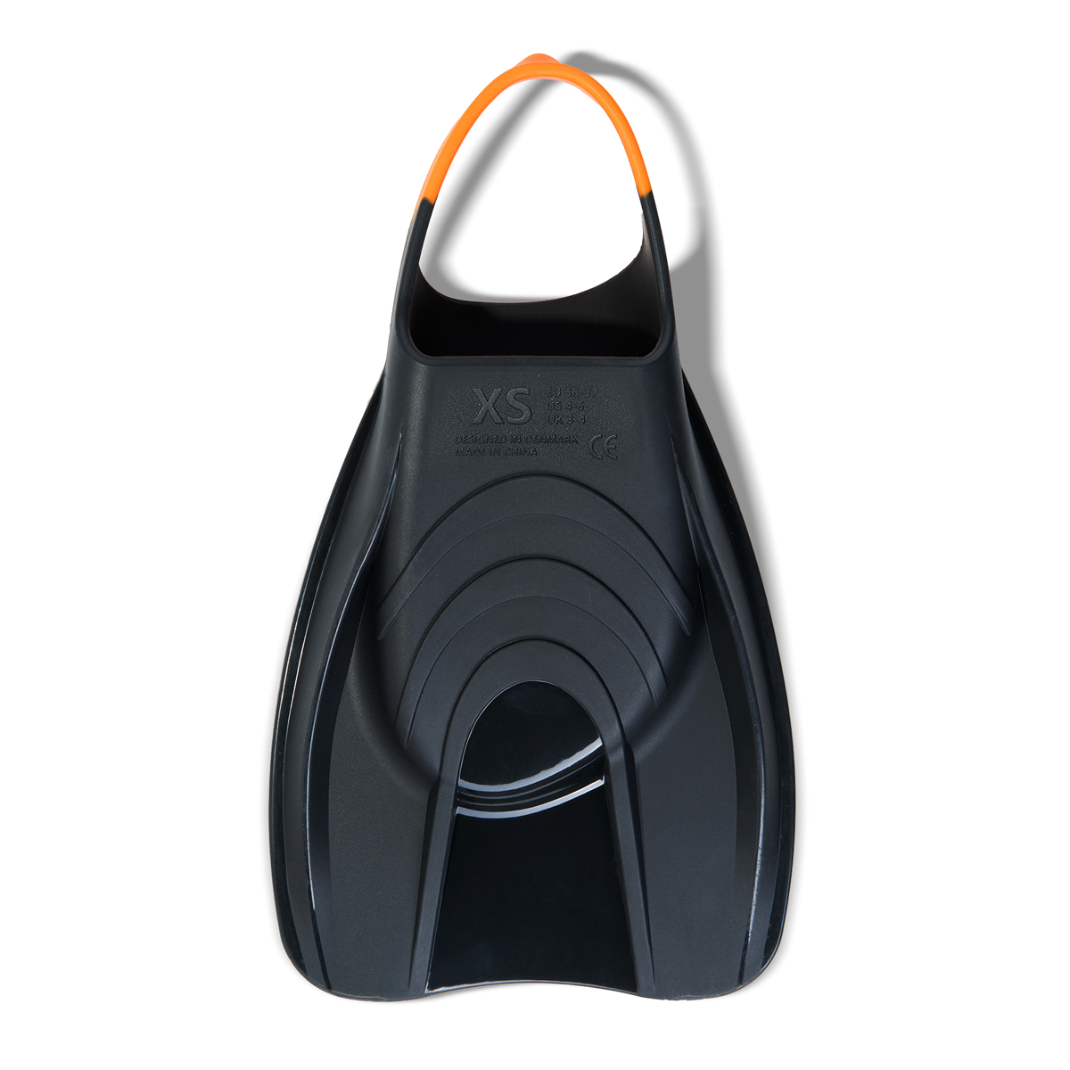 Ласты для бассейна профессиональные TORRES X1, SWF042401BL, р. EU 36-37 (XS), черно-оранжевый