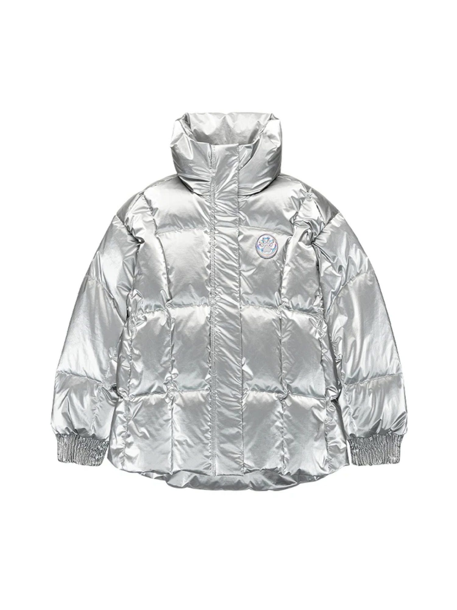 Детский пуховик KELME Short Down Jacket Silver