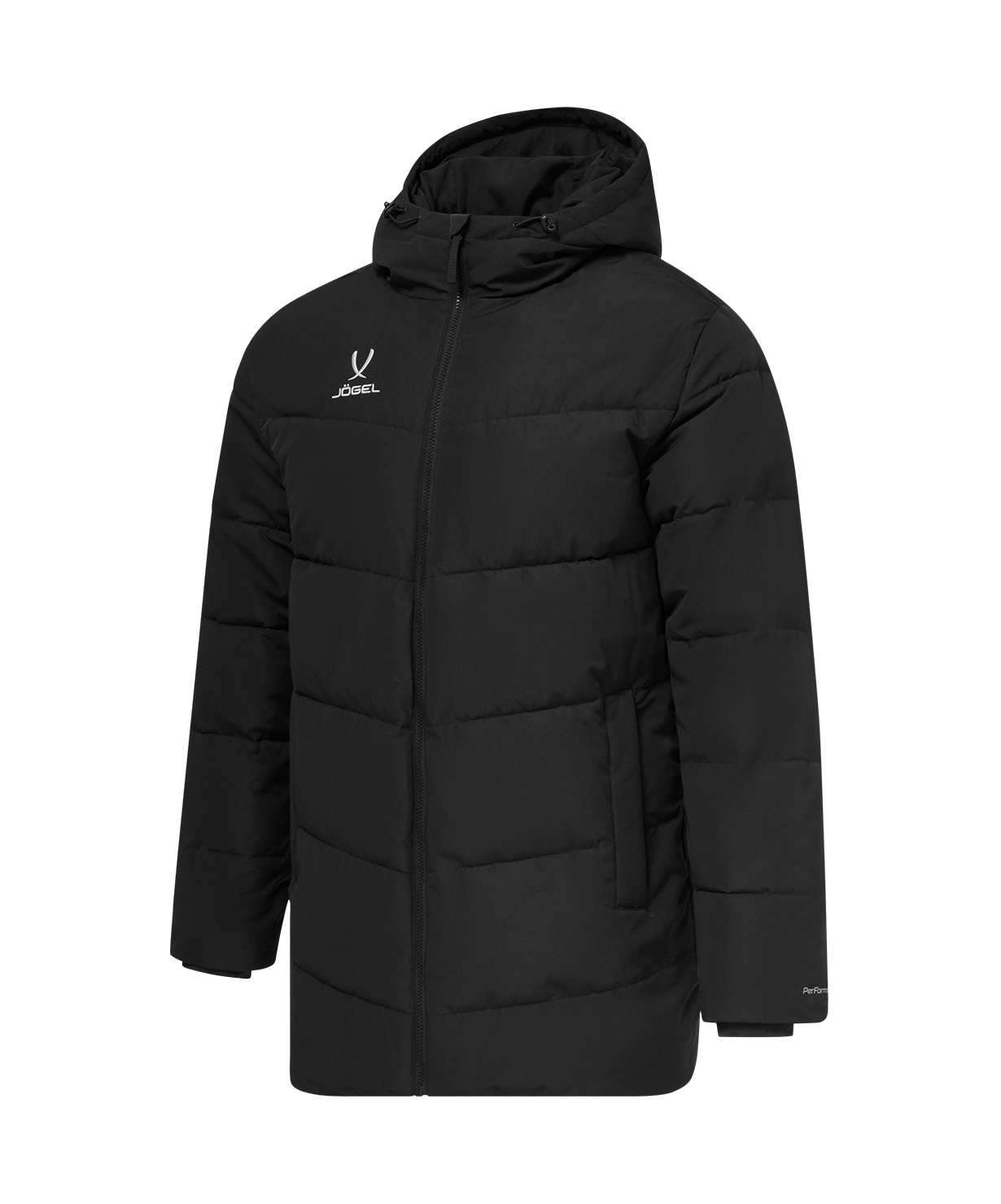 Куртка утепленная JOGEL ESSENTIAL Padded Jacket, черный, детский