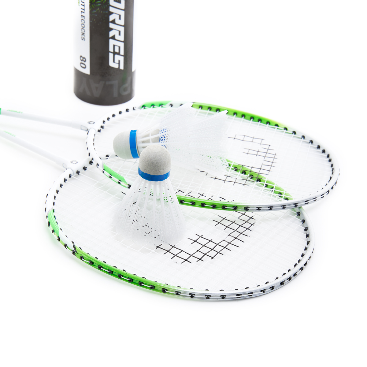 Набор для бадм. TORRES Hobby Set, BD23506, для начинающ.,стал. стерж и обод, со струнами, зел