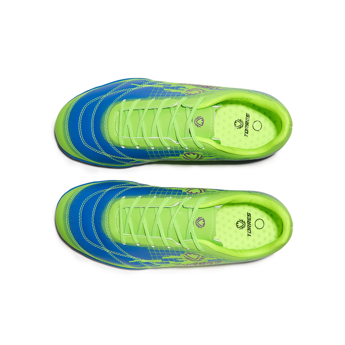 Бутсы футб.(многошиповки) TORRES COPA KID дет. TS234238-350-31, р.31, резина,ПУ,текстиль,салат-синий