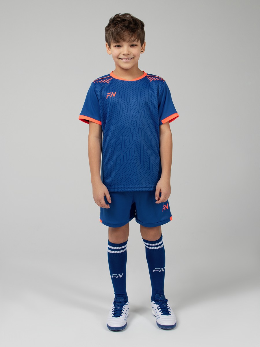 Детская футбольная форма FN Football Set Kid Dark Blue