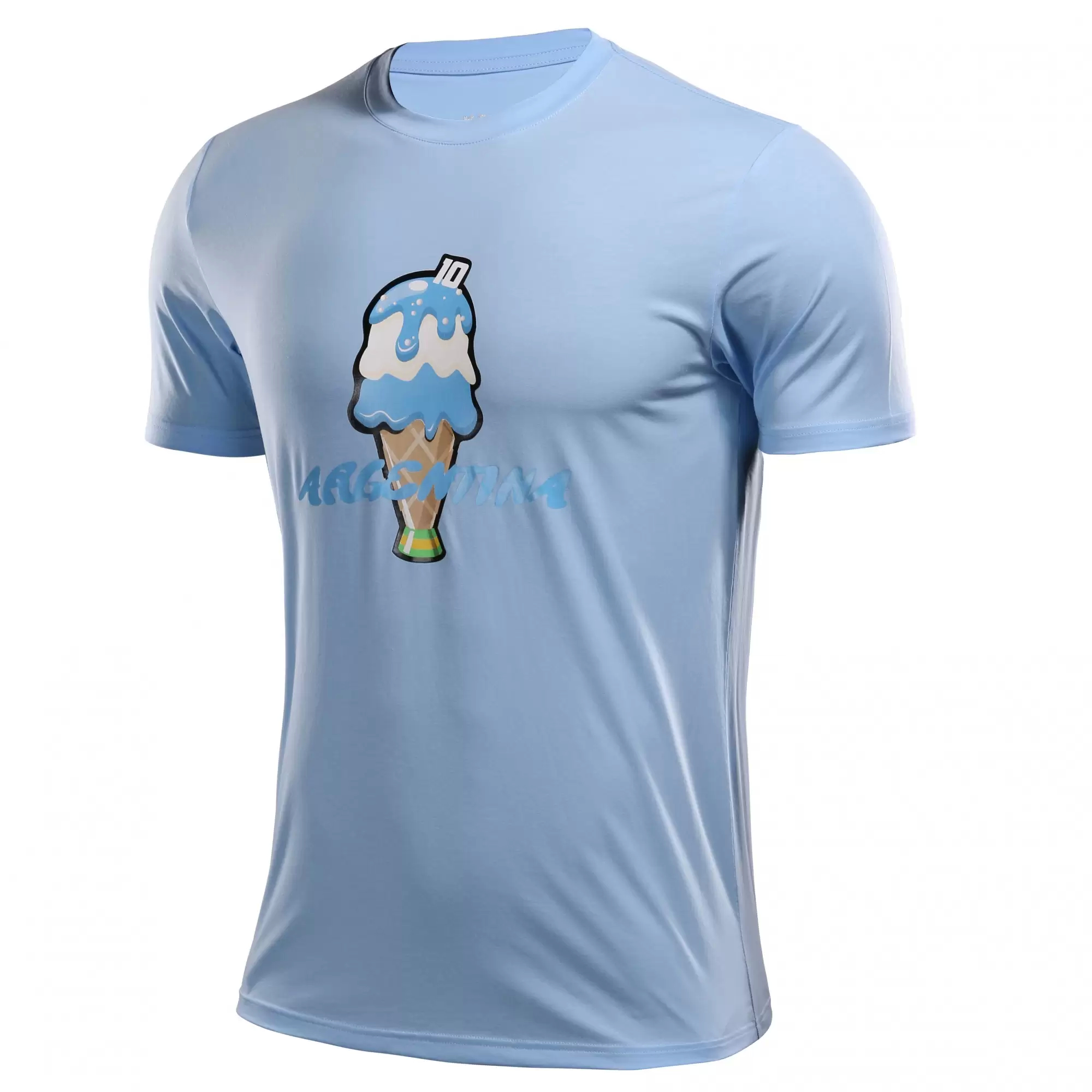 Футболка KELME 2018 World Cup Men T-Shirt Light Blue