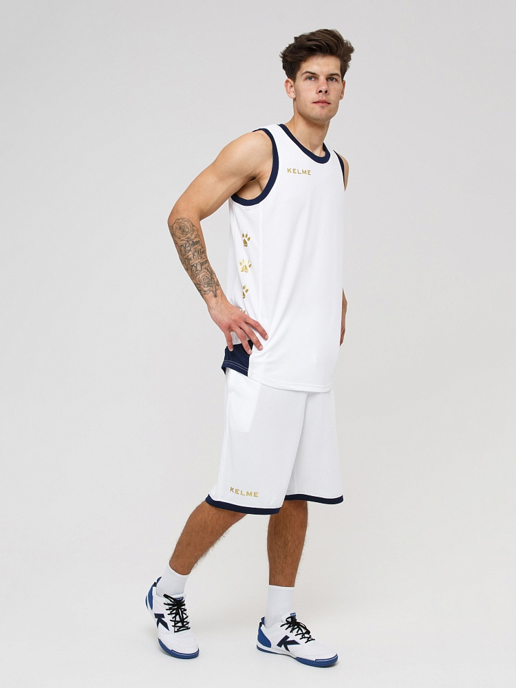 Баскетбольная форма KELME Basketball Set (Adults) (White/Black)