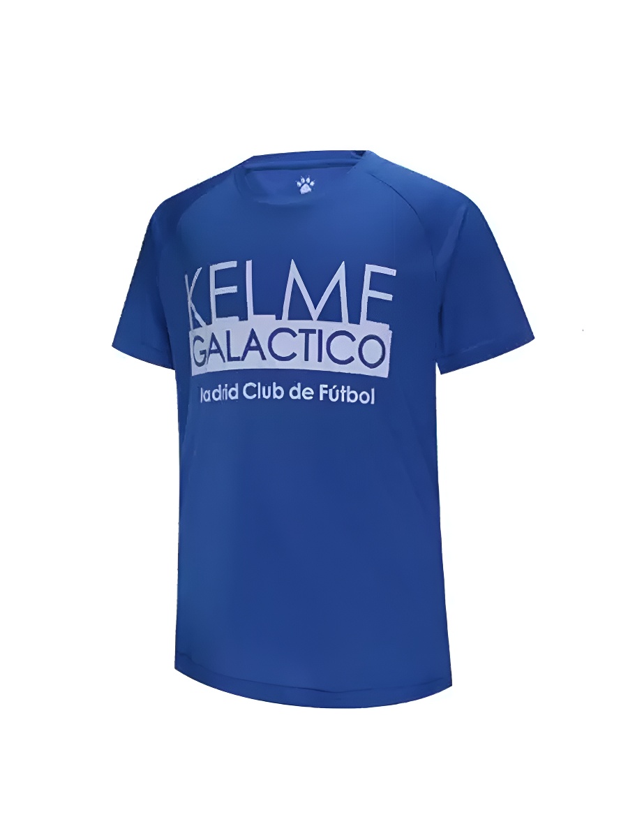 Детская футболка KELME Boys Short Sleeve T-Shirt Blue