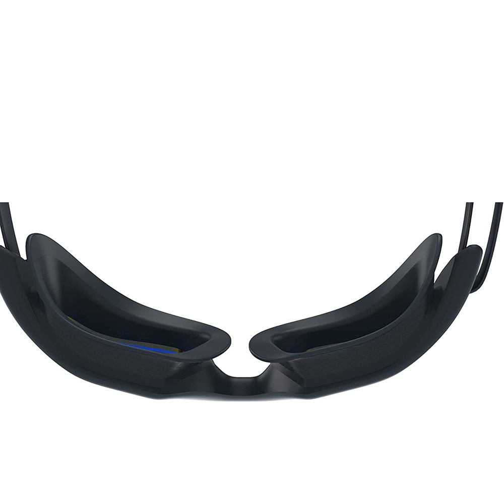 Очки для плав. SPEEDO Hydropulse Mirror, 8-12267D646, ЗЕРКАЛЬНЫЕ линзы, черная оправа